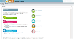 Desktop Screenshot of ent.univ-orleans.fr